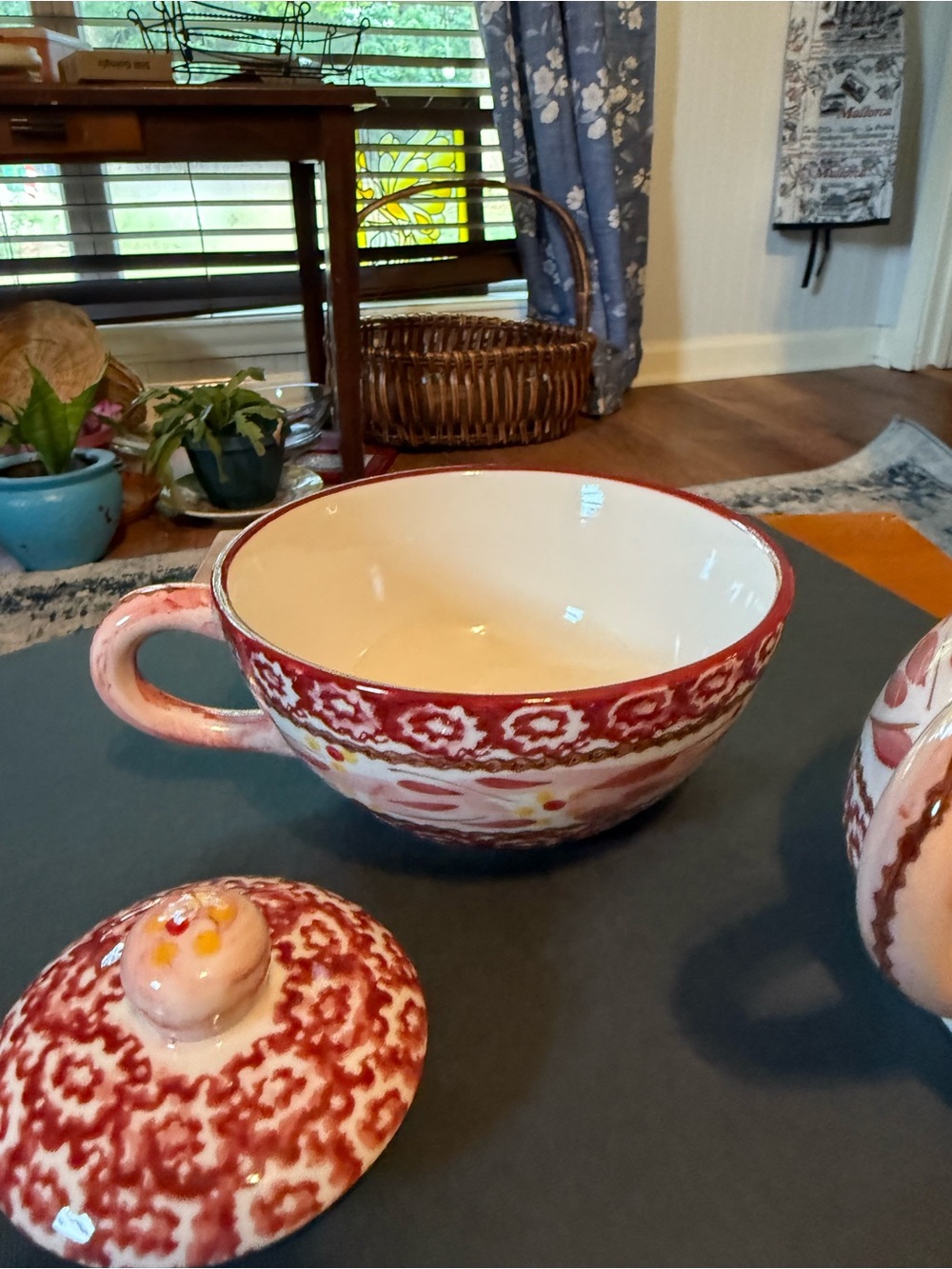 Temp-tations by Tara Pink and Rose Floral Teapot with cup - Picture 7 of 9